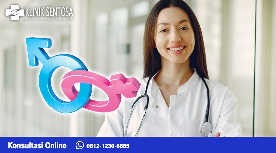 Pengobatan penyakit menular seksual (PMS) atau infeksi menular seksual (IMS) dapat ditangani secara langsung oleh dokter spesialis seperti dokter andrologi dan ginekologi serta staf yang berpengalaman pada bidangnya.